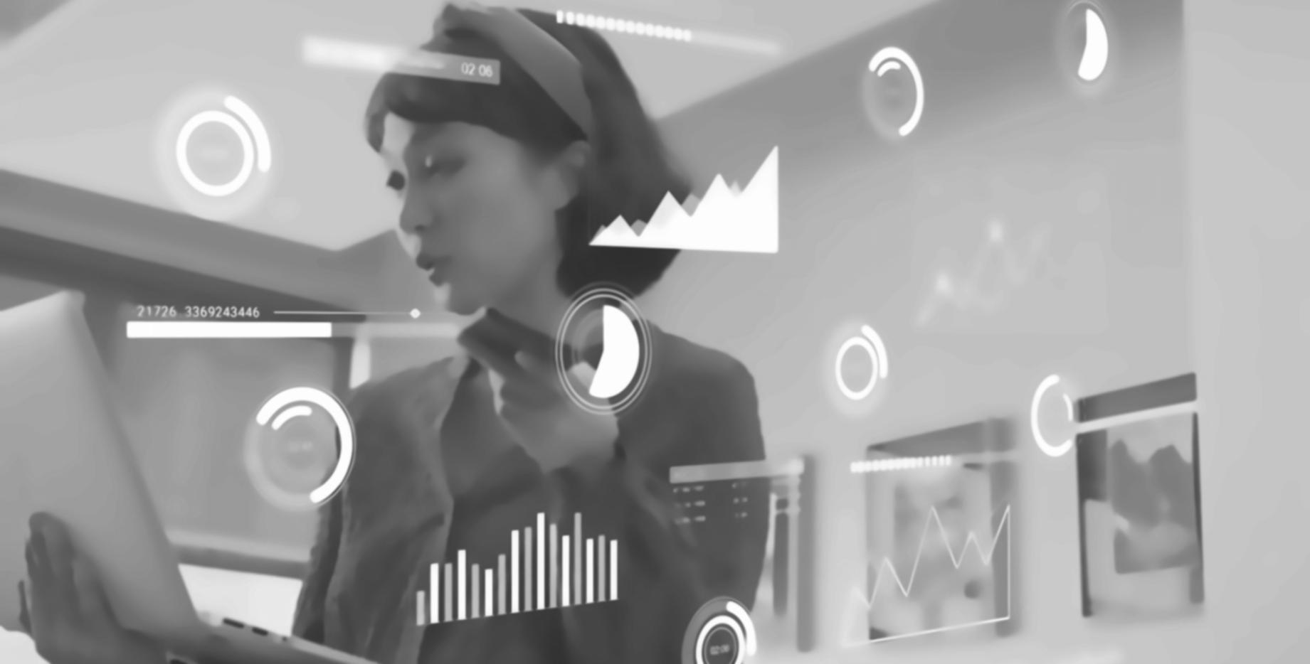 Blockchain agricultural technology infographic showing data flow and system integration